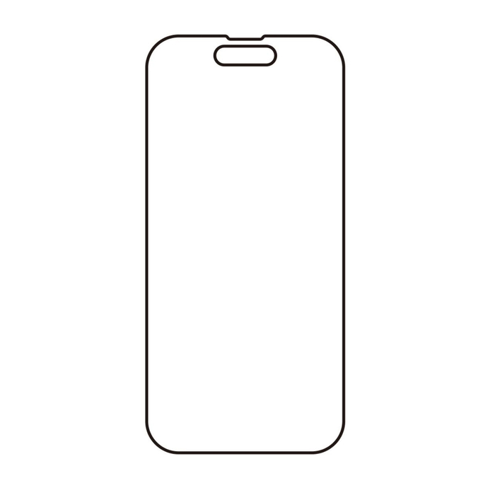 Защитная гидрогелевая пленка KST HG Apple iPhone 15 Pro на весь экран прозрачная