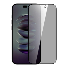 Защитное стекло антишпион KST SPY для Apple iPhone 15 Pro черное