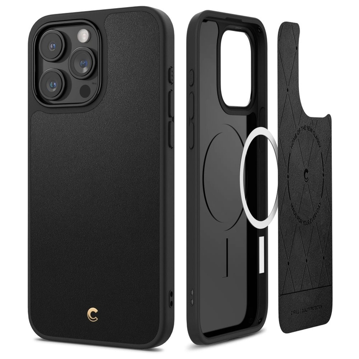 Чехол SPIGEN CYRILL KAJUK MAG для IPHONE 15 PRO черный