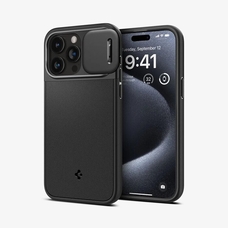 Чехол SPIGEN OPTIK ARMOR MAG MAGSAFE для IPHONE 15 PRO черный
