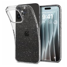 Чехол SPIGEN LIQUID CRYSTAL GLITTER для IPHONE 15 PRO прозрачный с блестками