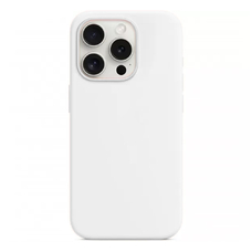 Бампер KST Silicone Case для iPhone 15 Pro белый