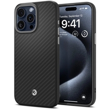 Чехол SPIGEN ENZO ARAMID MAG MAGSAFE для IPHONE 15 PRO черный