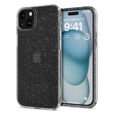 Чехол SPIGEN LIQUID CRYSTAL GLITTER для IPHONE 15 прозрачный с блестками