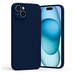 Бампер Silicone Case с Magsafe для iPhone 15 синий