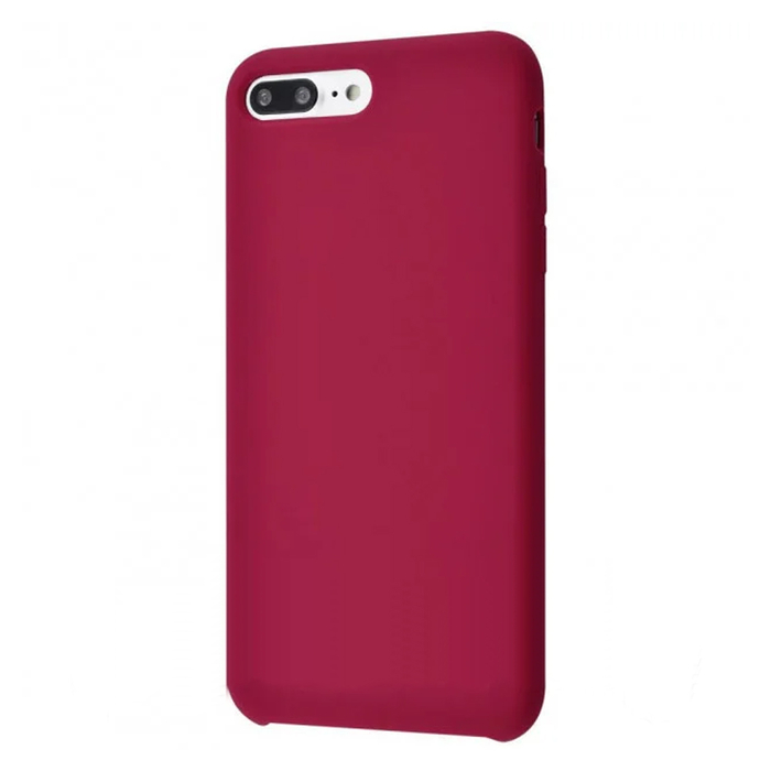 Бампер Silicone Case для iPhone 7 Plus / 8 Plus рубиновый #36