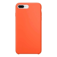 Бампер Silicone Case для iPhone 7 Plus / 8 Plus оранжевый