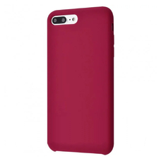 Бампер Silicone Case для iPhone 7 Plus / 8 Plus рубиновый