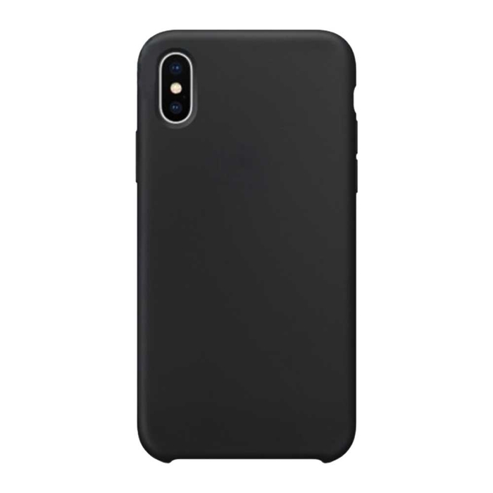 Бампер Silicone Case для iPhone Xs Max черный #18