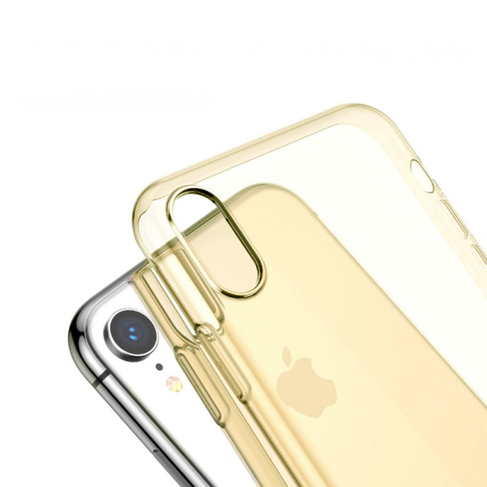 Чехол Baseus Simplicity ARAPIPH65-A0V для iPhone XS Max золотой