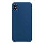 Бампер Silicone Case для iPhone Xs Max синий