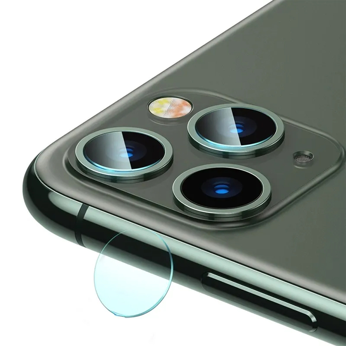Защитное стекло Baseus SGAPIPH58S-JT02 на заднюю камеру для Apple iPhone 11 / 11 Pro / 11 Pro Max прозрачное 2 шт.