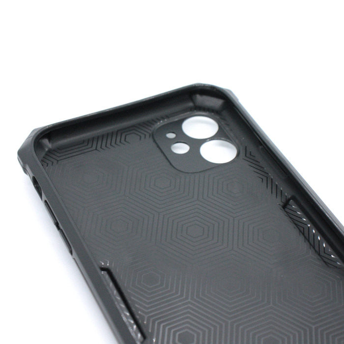 Гибридный противоударный чехол Defender Case для Apple iPhone 11 черный