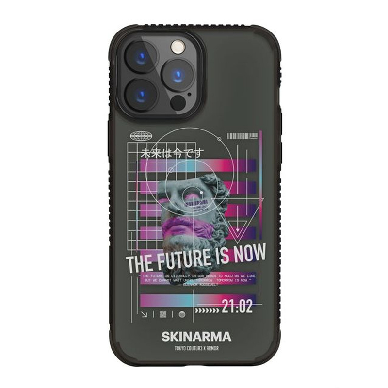 Чехол-накладка противоударный Skinarma Mirai Apple iPhone 13 Pro черный