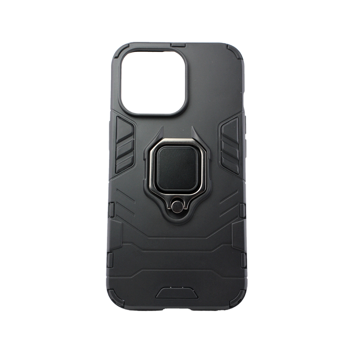 Гибридный противоударный чехол Armor Cover для Apple iPhone 13 Pro черный