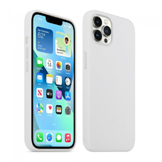 Бампер Silicone Case для iPhone 13 Pro белый
