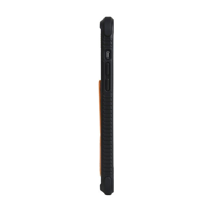 Чехол-накладка противоударный Skinarma Shingoki Apple iPhone 13 Pro с подставкой оранжевый