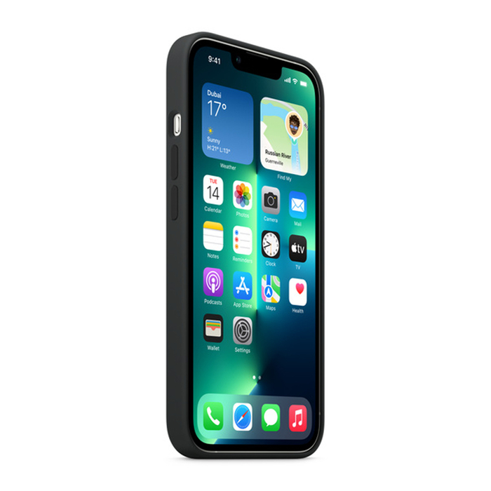 Бампер Silicone Case для iPhone 13 Pro черный
