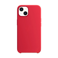 Бампер Silicone Case для iPhone 13 mini красный