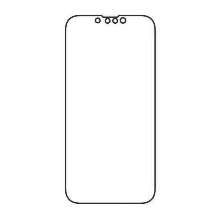 Защитная гидрогелевая пленка KST HG Apple iPhone 14 Plus на весь экран прозрачная
