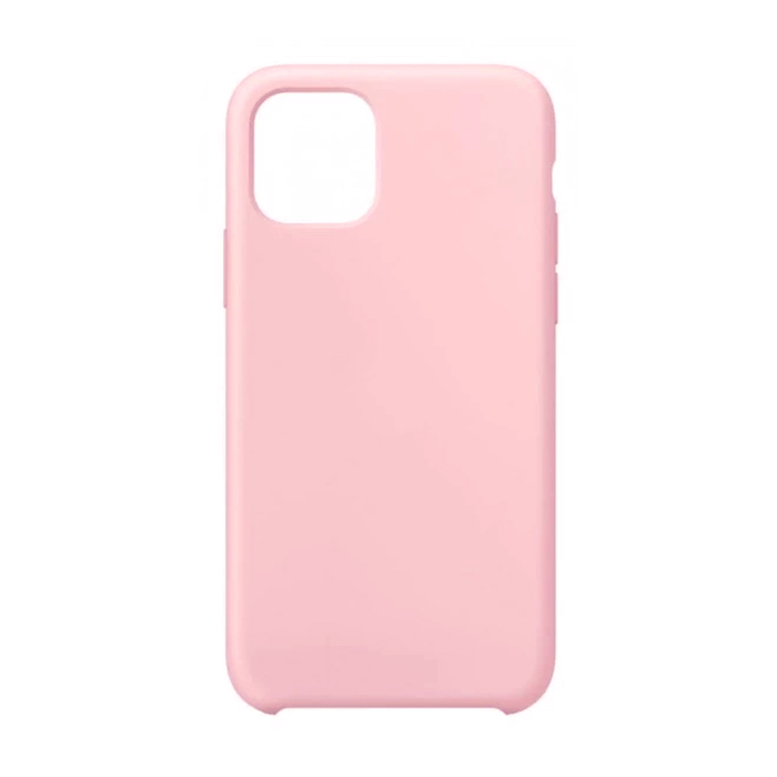 Бампер KST Silicone Case для iPhone 14 Plus розовый без лого