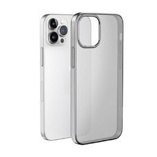 Силиконовый чехол Hoco для iPhone 14 Pro Max серый