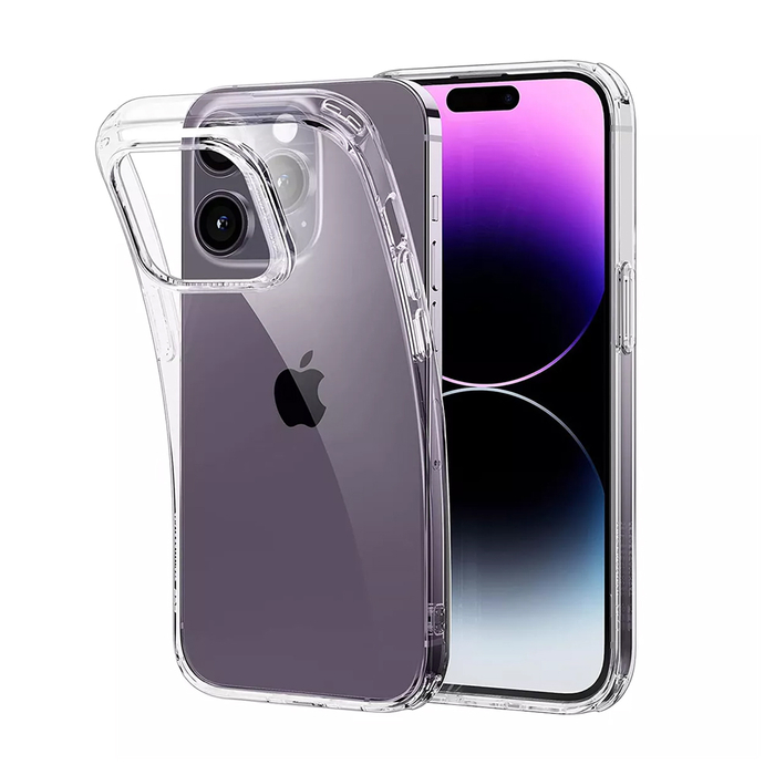 Силиконовый чехол KST UT для Apple iPhone 14 Pro Max прозрачный