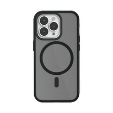 Пластиковый чехол Premium с Magsafe для Apple Iphone 14 Pro Max черный матовый