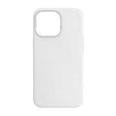Бампер Silicone Case для iPhone 14 Pro Max белый