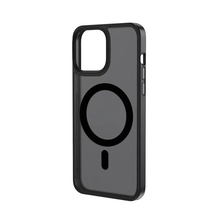 Пластиковый чехол Premium с Magsafe для Apple Iphone 14 Pro черный матовый
