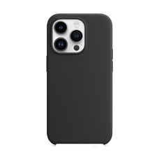 Бампер KST Silicone Case для iPhone 14 Pro черный без лого