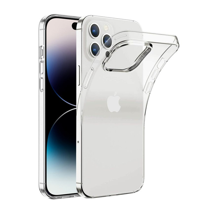 Силиконовый чехол KST UT для Apple iPhone 14 Pro прозрачный