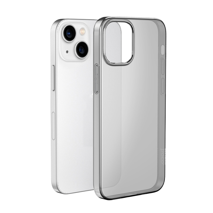Силиконовый чехол Hoco для iPhone 14 серый