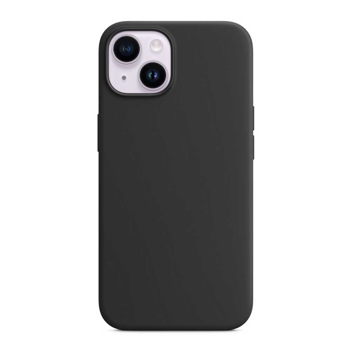 Бампер Silicone Case для iPhone 14 черный