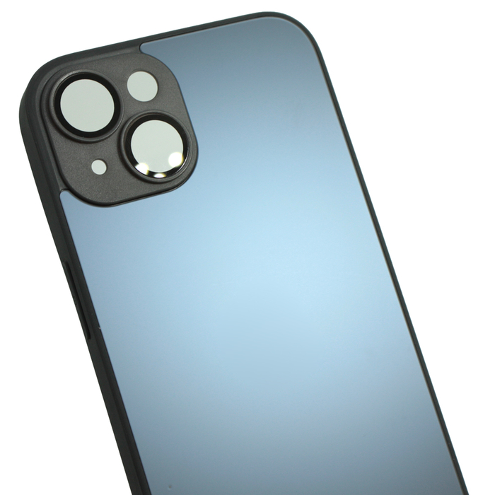 Стеклянный чехол-бампер KST GC для Apple iPhone 14 графит с MagSafe и защитой камеры