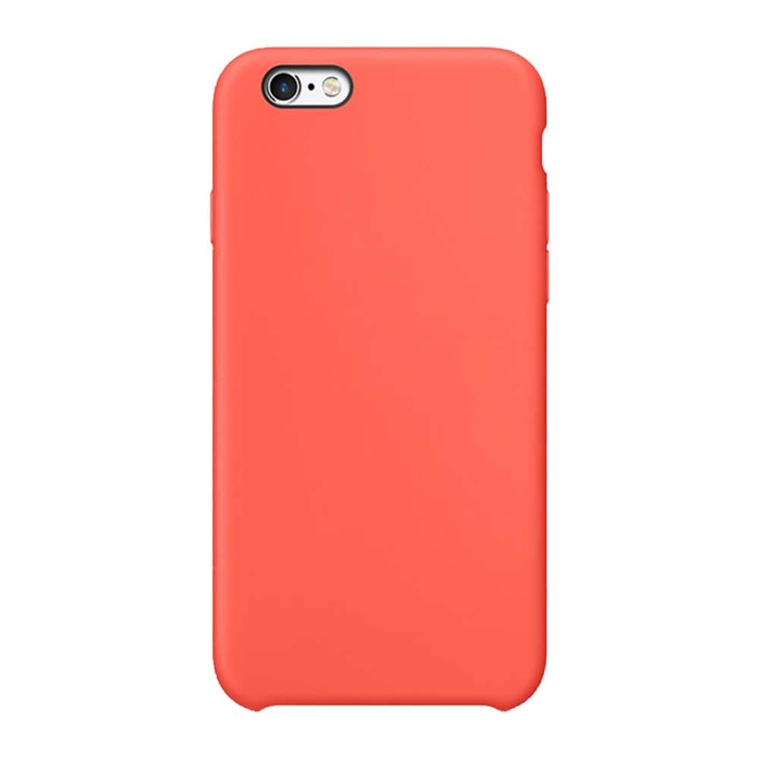Бампер Silicone Case для iPhone 6 / 6s оранжевый #2