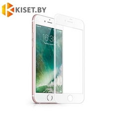 Защитное стекло Full Screen Cover для Apple iPhone 6/6s, белое