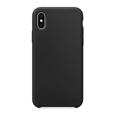 Бампер Silicone Case для iPhone X / Xs черный