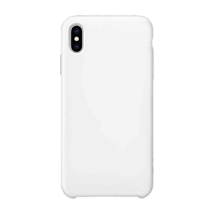 Бампер Silicone Case для iPhone X / Xs белый #9