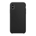 Бампер Silicone Case для iPhone X / Xs черный