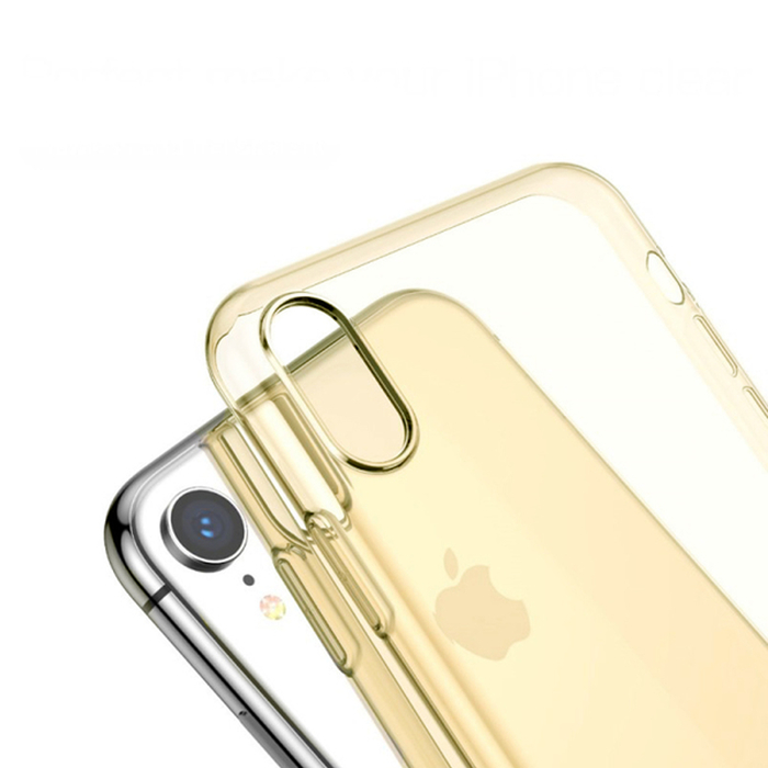 Чехол Baseus Simplicity ARAPIPH58-A0V для iPhone X / Xs золотой