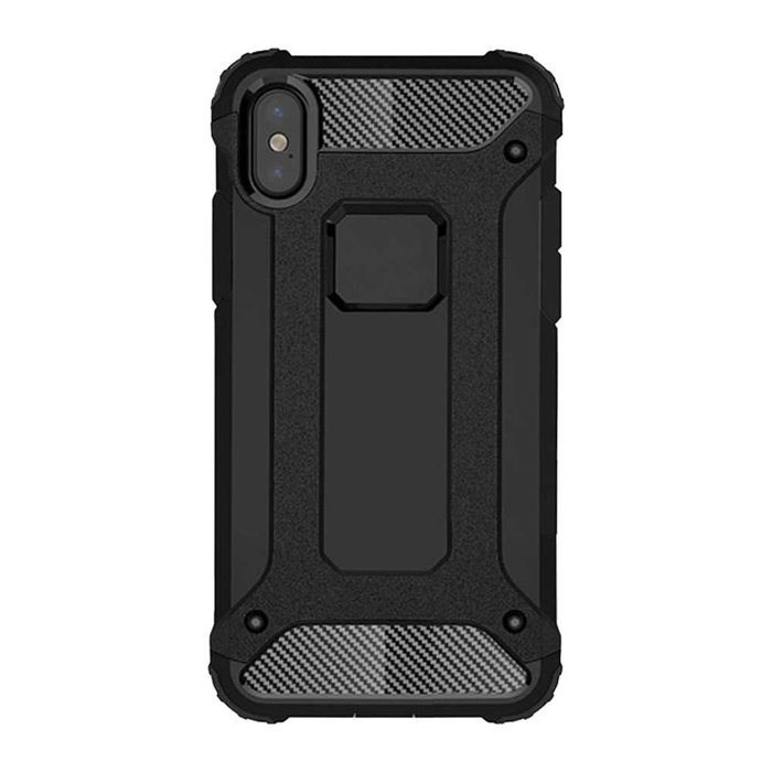 Гибридный противоударный чехол Shockproof для iPhone X, черный
