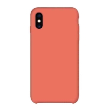 Бампер Silicone Case для iPhone X / Xs оранжевый