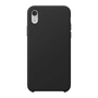 Бампер Leather Case для iPhone Xr черный