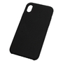 Бампер Silicone Case для iPhone Xr черный