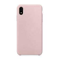 Бампер Silicone Case для iPhone Xr розовый песок