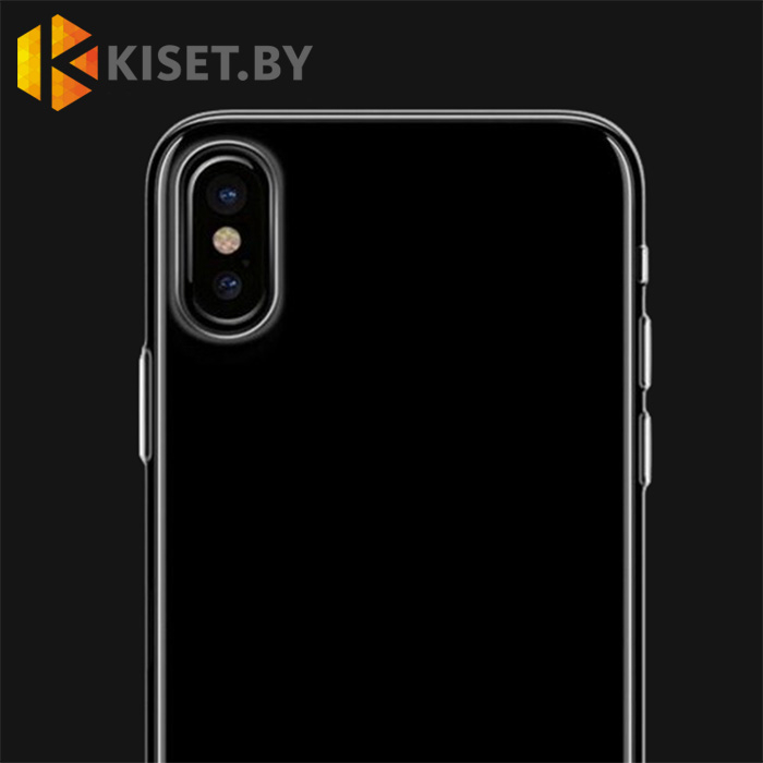 Силиконовый чехол HOCO для iPhone X, прозрачный