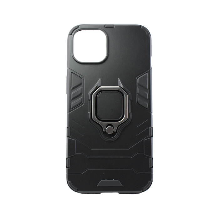 Гибридный противоударный чехол Armor Cover для Apple iPhone 13 черный