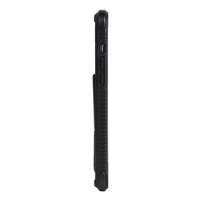 Чехол-накладка противоударный SKINARMA Sokudo Apple iPhone 13 с подставкой черный