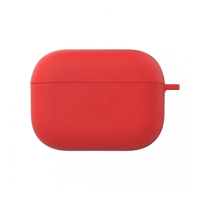 Силиконовый чехол для Apple Airpods Pro красный